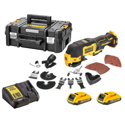 DEWALT,DCS353D2-GB,Brushless Oscillating Multi Tool 12V XR - With 2x 2Ah Batteries