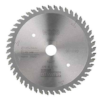 DEWALT,DT1090-QZ,Extreme Circular Saw Blade | 165x20mm - 48T