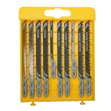 DEWALT,DT2290QZ,Wood Cutting Jigsaw Blade Set - 10pcs