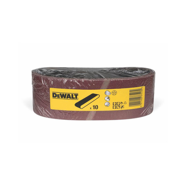 DEWALT,DT3301-QZ,Sanding belt | 75mm x 533mm - 40 grit - 10 pack