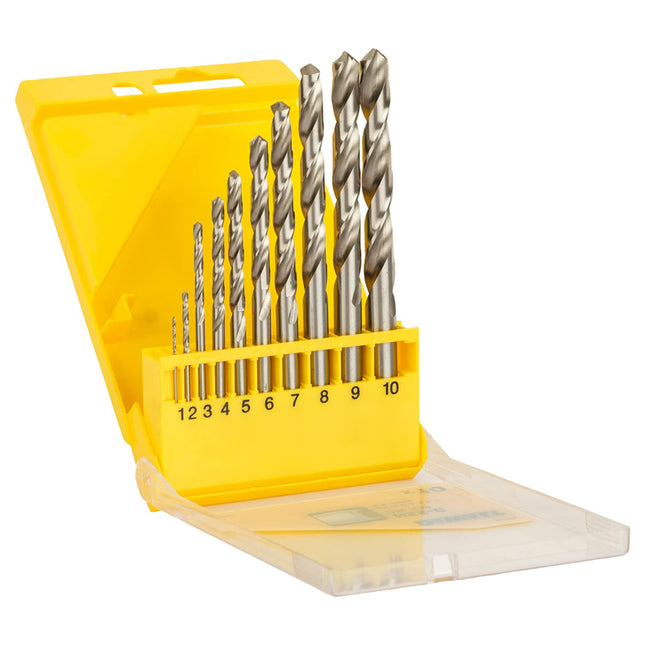 DEWALT,DT5921-QZ,Metal HSS Drill Bit Set | 10 pcs