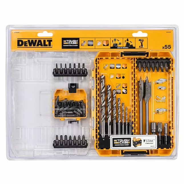 DEWALT,DT70757-QZ,Drill drive set - Wood & Metal - 55 pcs