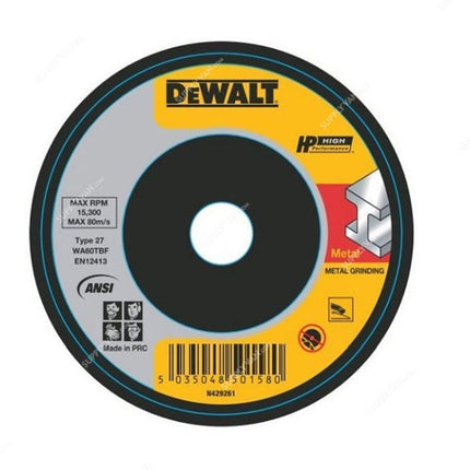 DEWALT,DW4547AIA-AE,metal grinding wheel T27 | ‎180x6x22.2mm