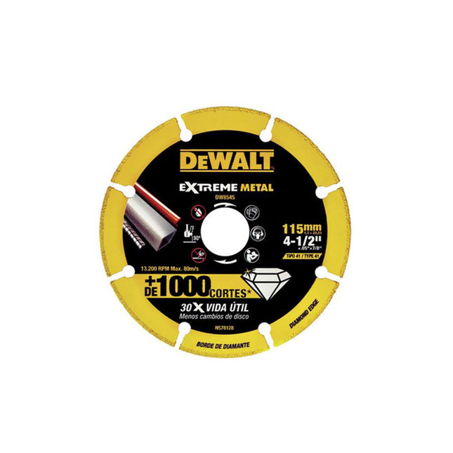 DEWALT,DW8545-AE,Extreme Metal Cut-off -  4.5" AG