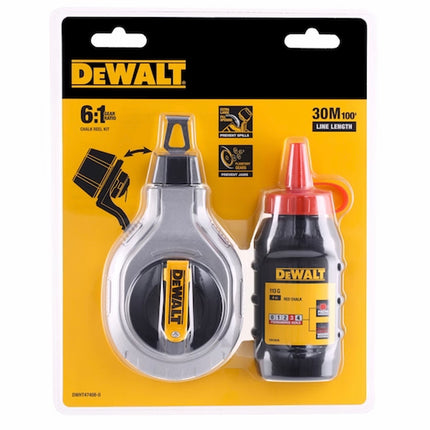 DEWALT,DWHT47408-0,‎6 to1 Chalk Reel with Red Chalk