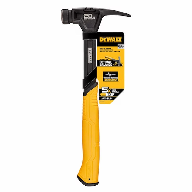 DEWALT,DWHT51004-0,Steel Hammer - 20 oz Rip claw