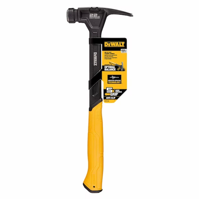 DEWALT,DWHT51005-0,Steel Framing Hammer - 22 oz Rip claw - Milled