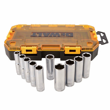 DEWALT,DWMT73815-0,Deep Drive Socket Set | 12" - set of 10