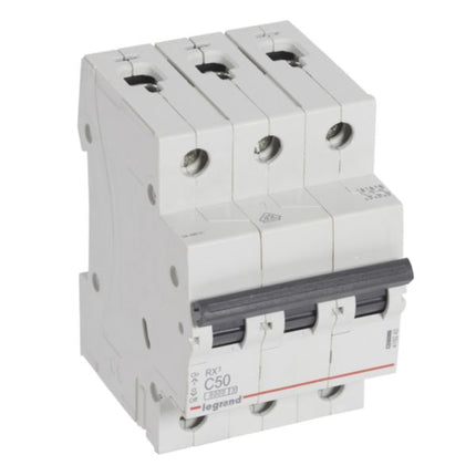 419240Legrandقاطع دارة Legrand RX3 ثلاثي الأقطاب 50A منحنى C