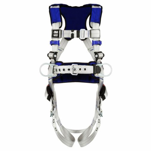 70128175453Mحزام الأمان للعمل على الارتفاعات 3M DBI-SALA ExoFit X100 بناء مريح صغير