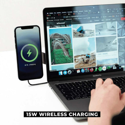 ITGS 1115Toolmart GiftsDABIE - @memorii Set of Magnetic Mount and Wireless Charger