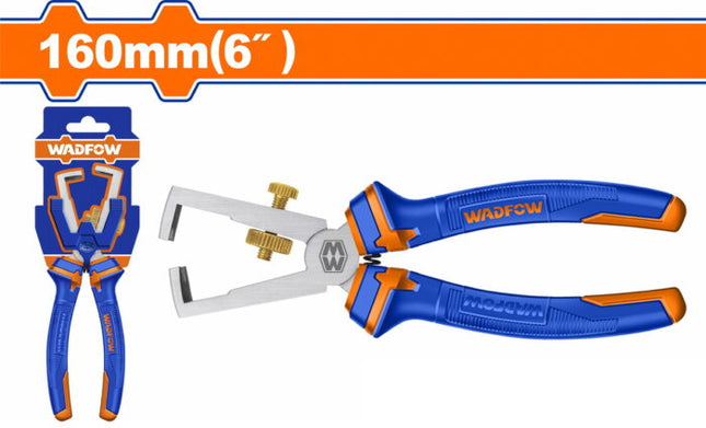 WPL5C06Wadfowكماشة تجريد الأسلاك وادفو 160 ملم