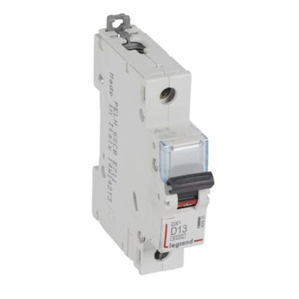 407970Legrandقاطع دائرة Legrand MCB DX3 6000A أحادي القطب 13A منحنى D