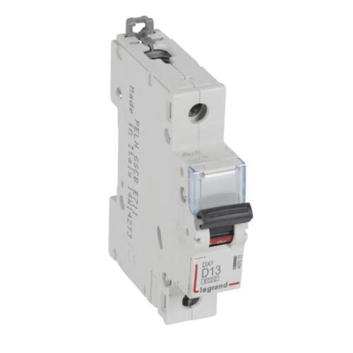 407970Legrandقاطع دائرة Legrand MCB DX3 6000A أحادي القطب 13A منحنى D