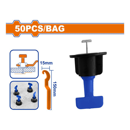 WXZ5001Wadfow مجموعة مسواة البلاط، 50 قطعة متينة