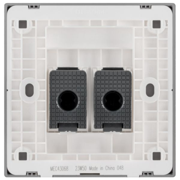 MEC43068WHLegrandمقبس Obria RJ45 مزدوج الفئة 6 UTP أبيض