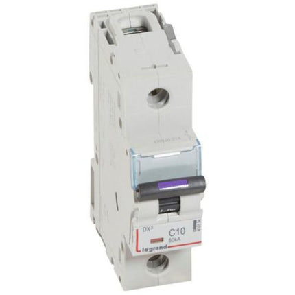 410134Legrandقاطع دارة Legrand DX3 أحادي القطب 10A منحنى C