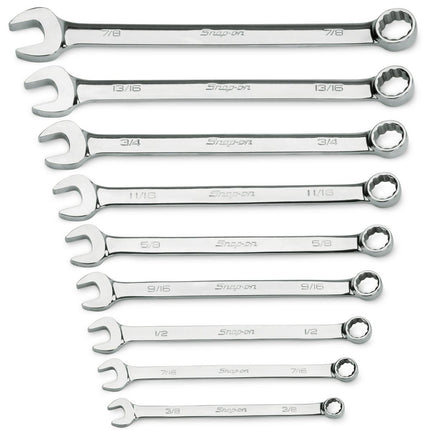 OEX710Snap-Onمجموعة مفاتيح ربط Snap-on SAE 12 نقطة بـ Flank Drive من 10 قطع