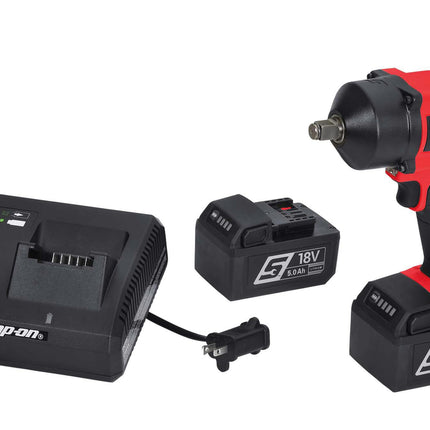 CT9050K2Snap-Onمجموعة مفتاح التأثير اللاسلكي Snap-on 18 فولت 1/2 بوصة محرك بدون فرش
