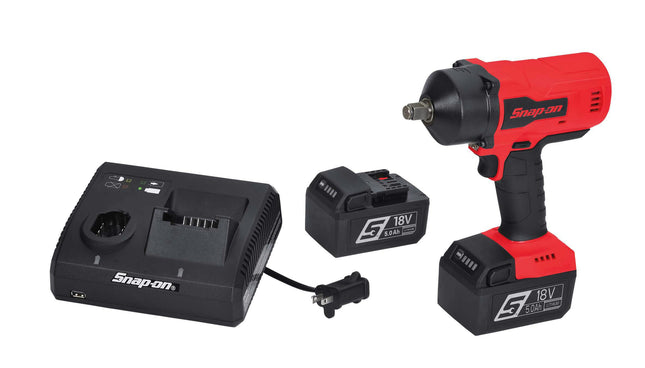 CT9050K2Snap-Onمجموعة مفتاح التأثير اللاسلكي Snap-on 18 فولت 1/2 بوصة محرك بدون فرش