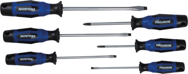 ‎Screwdriver set 6 pcs (PH + slotted) | 4621