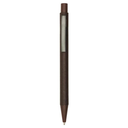 WIPP 5139Toolmart GiftsDEBAR - Coffee Grounds Ball Point Pen - Natural