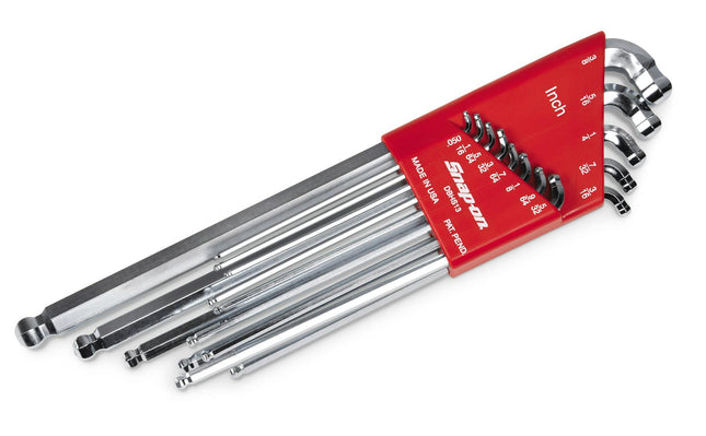 DBHS13Snap-Onمجموعة مفاتيح سداسية مزدوجة الكرة SAE من سناب أون