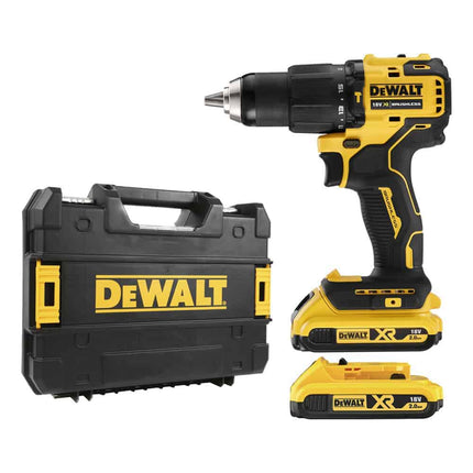 Dewalt 18V XR Brushless Compact Hammer Drill , DCD709D2T-GB