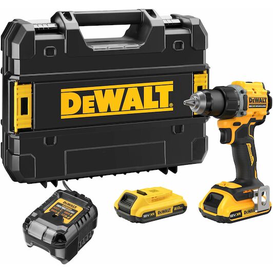 DeWalt DCD794D2T-QW 18V XR Brushless Compact Cordless Drill Driver