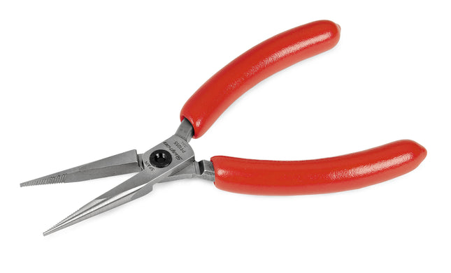 P91055ASnap-Onأدوات Snap-on كماشة الأنف الحادة 5-1/2 بوصة حمراء دقيقة