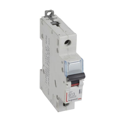 407431Legrandقاطع الدائرة الكهربائية Legrand DX3 أحادي القطب 13A منحنى B