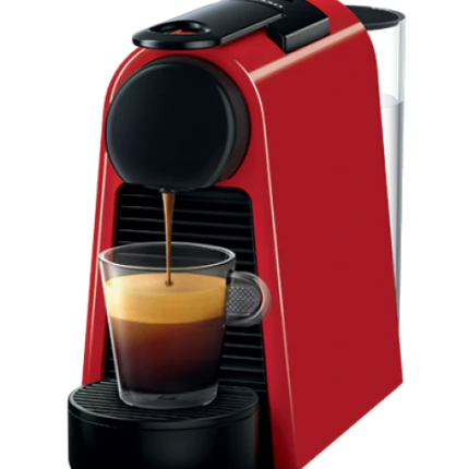Essenza Mini RedNespressoماكينة قهوة نسبرسو إيسينزا ميني حمراء