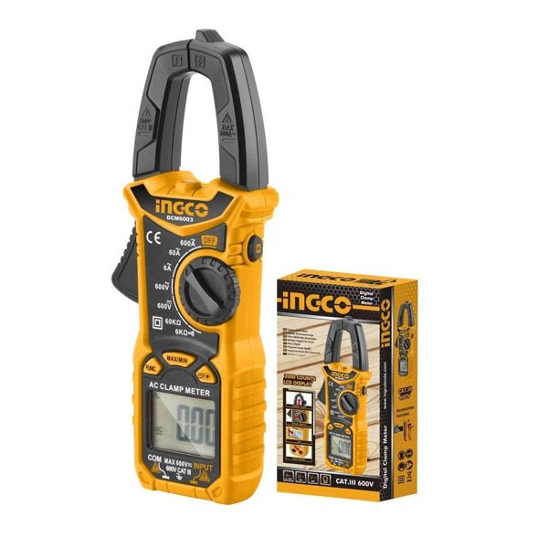 DCM6003INGCODigital AC Clamp Meter 6000 Counts