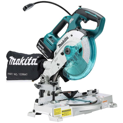 Makita DLS600Z 18V LXT Compact Brushless Mitre Saw 165 mm , DLS600Z 