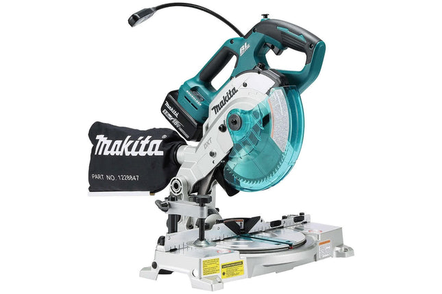 Makita DLS600Z 18V LXT Compact Brushless Mitre Saw 165 mm , DLS600Z 