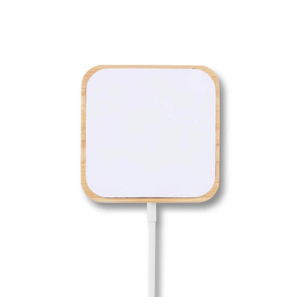 ITWC 156Toolmart GiftsDOMITZ - 15W Square Bamboo Magsafe Wireless Charger