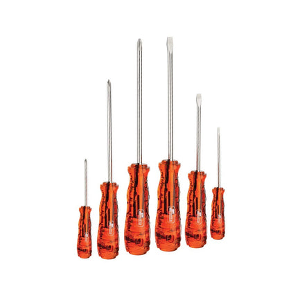 Retta Screwdriver Set Slotted and Phillips 6 Piece | RTS0604