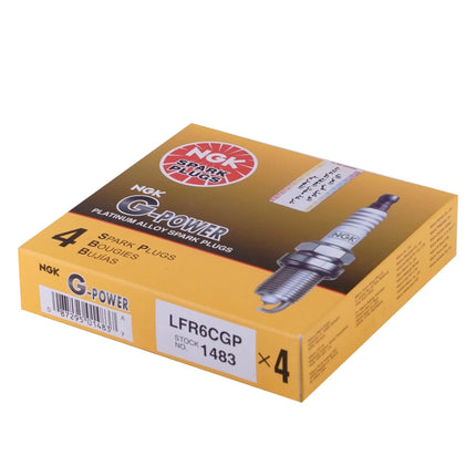 NGK 1483 LFR6CGP/15 G-Power Platinum Laser Spark Plug