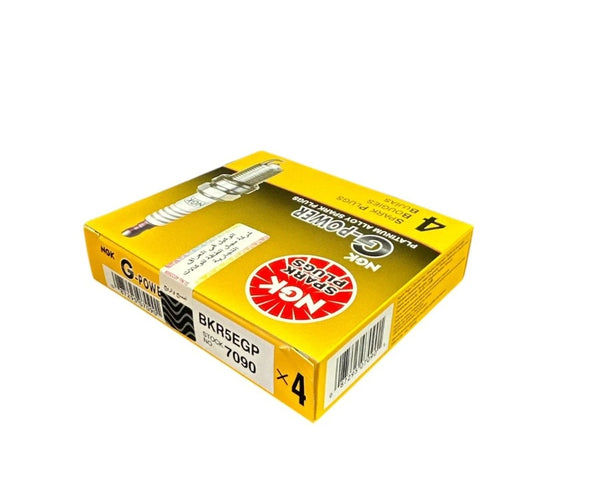 NGK 7090 BKR5EGP G-Power Platinum Spark Plug – Set Of 6, New, Lifetime Warranty