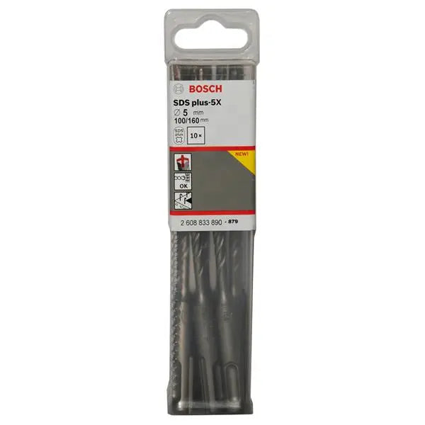 Drill bit SDS-Plus-5X | 6x100x160mm -10pcs