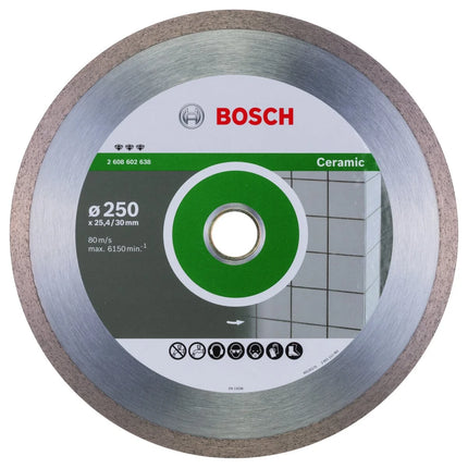 Diamond Cutting Disc -Best for Ceramic | 250x25.4/30mm