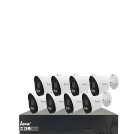 CCTV System - 8 | AS-HDX2+KIT8A