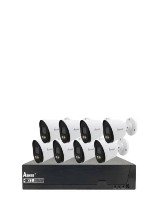 CCTV System - 8 | AS-HDX2+KIT8A