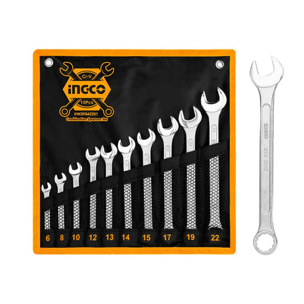 Combination Spanner Set 10pcs