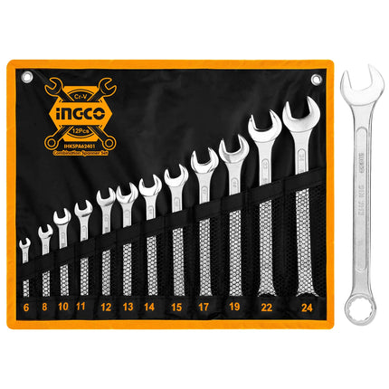 Combination Spanner Set 12pcs