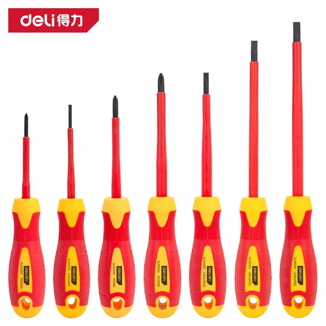 Deli 7-Piece Insulated Screwdriver Set | DL510007