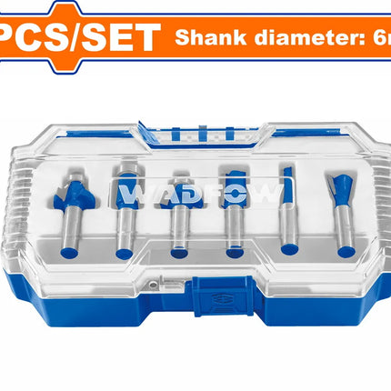 سيت فريزة نجارية 6 ملم 6 قطعة وادفو | WRKSR0106