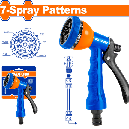 Wadfow Plastic Trigger Nozzle 7-Spray
