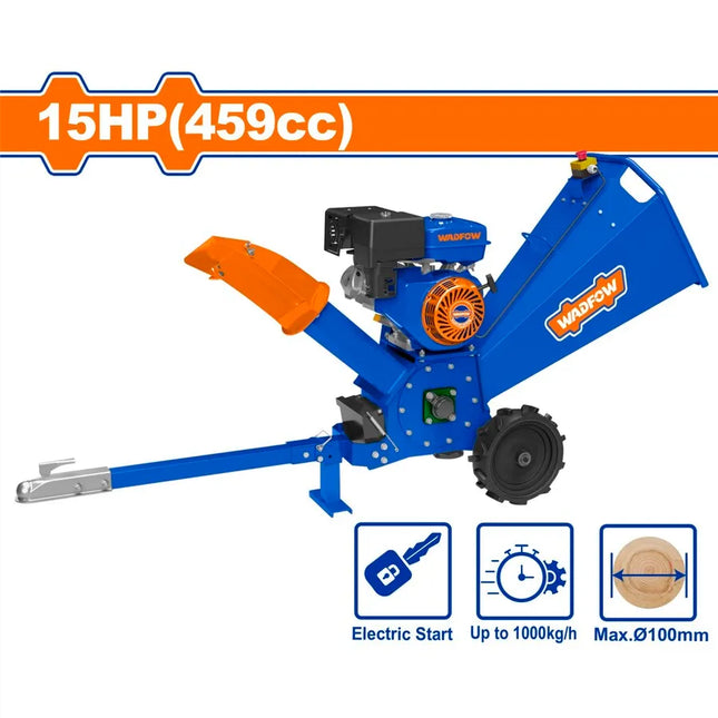 WADFOW Gasoline Wood Chipper 15HP