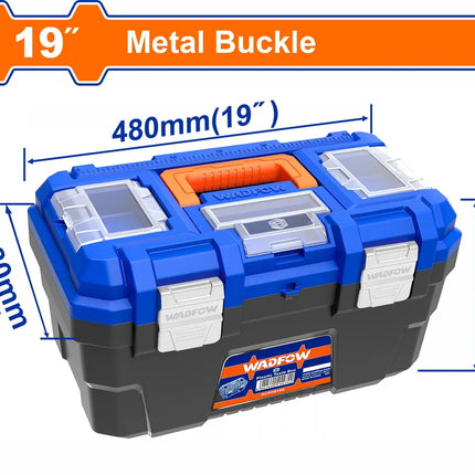 Wadfow 19 Inch Plastic Tool Box